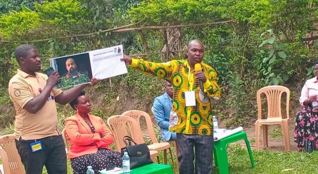 Gen. MK presidential bid receives endorsement signatures in Kanungu