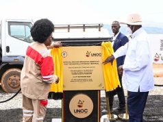 President Museveni launches Construction works of Uganda’s 320-million-litre fuel storage terminal