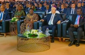 Vice President Alupo in Egypt the 8th African Union Mid-Year Coordination