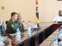 President Museveni hail Russia for Consistently supporting military training in Uganda