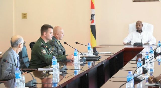 President Museveni hail Russia for Consistently supporting military training in Uganda